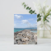 Meer in Grenada Postkarte (Stehend Vorderseite)