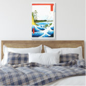 Meer in Satta in der Provinz Suruga durch Ando Hir Leinwanddruck (Insitu (Schlafzimmer))