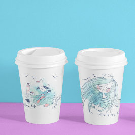 Meer ist meine Liebe Pappbecher