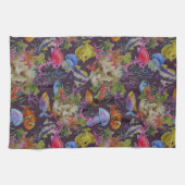 Meer Leben Grunge-Muster Handtuch (Horizontal)