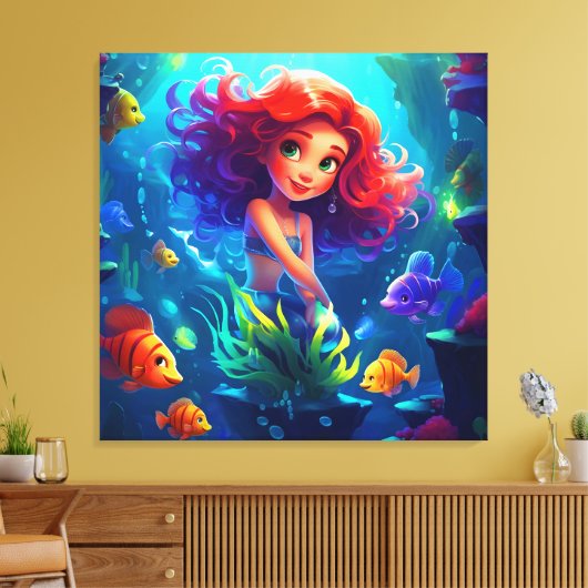Meer Leinwanddruck (Insitu (Wohnzimmer))