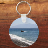 Meer mit Steinen Schlüsselanhänger (Vorderseite)