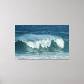 Meer mit Wellenrauschen Leinwanddruck (Vorderseite)