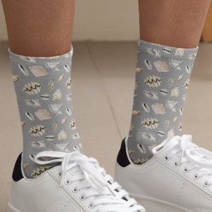 Meer Muscheln Crustaceancore Ozean Strand   Socken