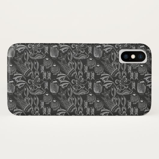 Meer-Muster Case-Mate iPhone Hülle (Rückseite (Horizontal))