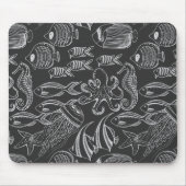 Meer-Muster Mousepad (Vorne)
