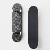 Meer-Muster Skateboard (Vorderseite)