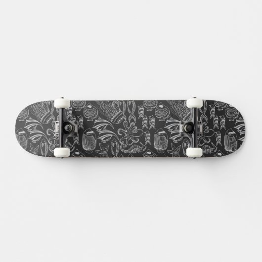 Meer-Muster Skateboard (Horizontal)