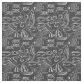 Meer-Muster Stoff (Muster)