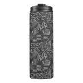 Meer-Muster Thermosbecher (Vorderseite)