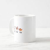Meer Mutterschaf Henne Tee Lustiger Witz Spruch Zi Kaffeetasse (Vorderseite Links)
