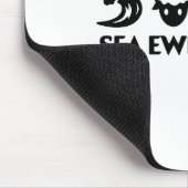 Meer Mutterschaf Henne Tee Lustiger Witz Spruch Zi Mousepad (Ecke)