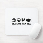 Meer Mutterschaf Henne Tee Lustiger Witz Spruch Zi Mousepad (Mit Mouse)