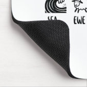 Meer Mutterschaf Henne Tee Lustiger Witz Spruch Zi Mousepad (Ecke)