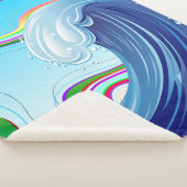 Meer Ozean große Wellenwasser Sherpadecke (3/4)