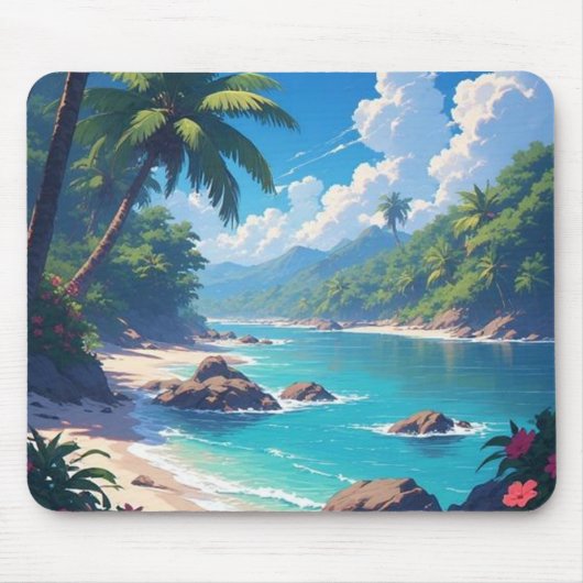 Meer Ozean Landschaft Mauspad (Vorne)