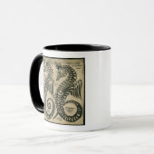 Meer-Pferd (w/c auf Papier) Tasse (Vorderseite Links)