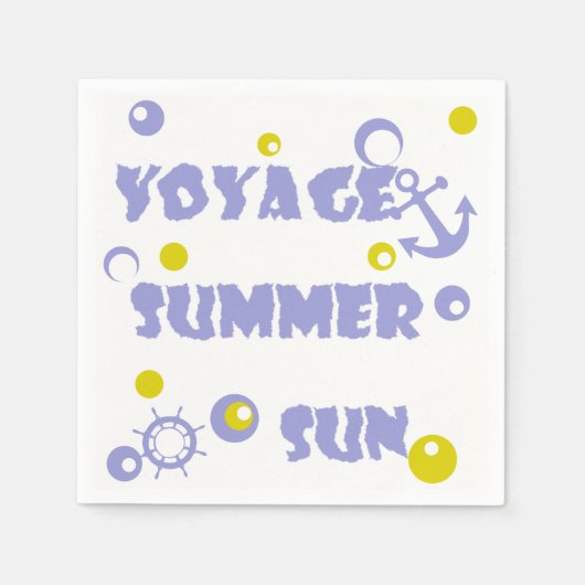 Meer, Reisen, Sommer Serviette (Vorderseite)