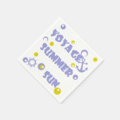 Meer, Reisen, Sommer Serviette (Ecke)