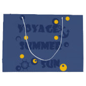 Meer, Reisen , Sommer , Sonne Große Geschenktüte (Rückseite)