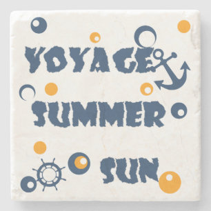 Meer, Reisen, Sommer Steinuntersetzer