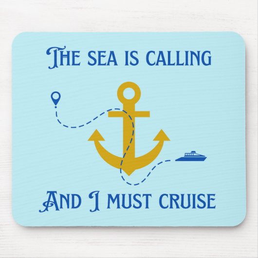 Meer ruft mousepad (Vorne)