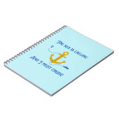 Meer ruft notizblock (Linke Seite)