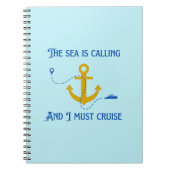 Meer ruft notizblock (Vorderseite)