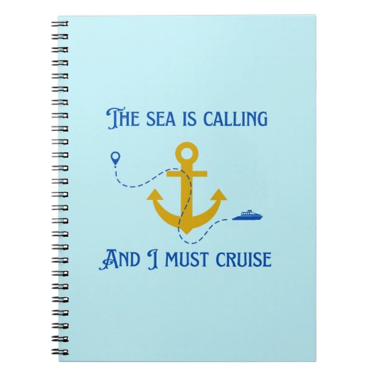 Meer ruft notizblock (Vorderseite)