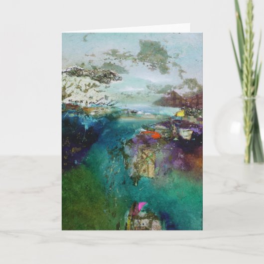 Meer Scape Notecard Karte (Vorderseite)