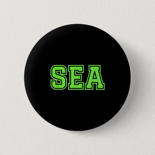 Meer Seattle Button (Vorderseite)