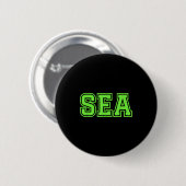 Meer Seattle Button (Vorne & Hinten)