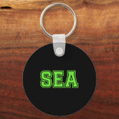 Meer Seattle  Schlüsselanhänger (Vorderseite)