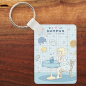 🌊✩ Meer Sommerträume ✩🌊 Schlüsselanhänger (Vorderseite)