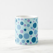 Meer sprudelt Monogramm-Tasse Kaffeetasse (Mittel)