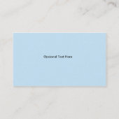 Meer und Boote Visitenkarte (Rückseite)