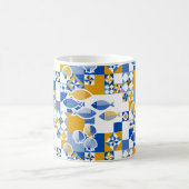 Meer und Fliesen Kaffeetasse (Mittel)