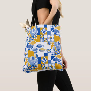 Meer und Fliesen Tasche