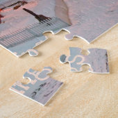 Meer und Grüße Küste WeihnachtsLeuchtturm Puzzle (Seite)