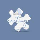 Meer und Grüße Küstenwald Holiday Foto Puzzle