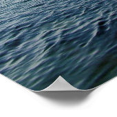 Meer und Himmel, Boot Poster (Ecke)