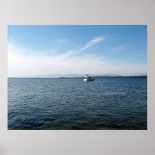 Meer und Himmel, Boot Poster