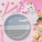 Meer und hübsche Wolken Pappteller (Party)