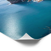 Meer und Insel Fotodruck (Ecke)