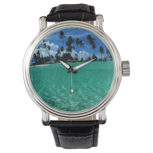 Meer und Insel, Indonesien Armbanduhr