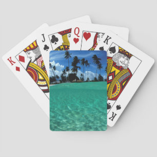 Meer und Insel, Indonesien Spielkarten