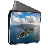 Meer und Insel Laptopschutzhülle (Vorne Rechts)