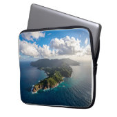Meer und Insel Laptopschutzhülle (Vorderseite Links)
