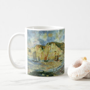 Meer und Klippen von Pierre Renoir, Vintage Fine A Kaffeetasse
