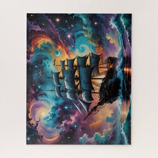 Meer und Kosmos Puzzle (Vertikal)